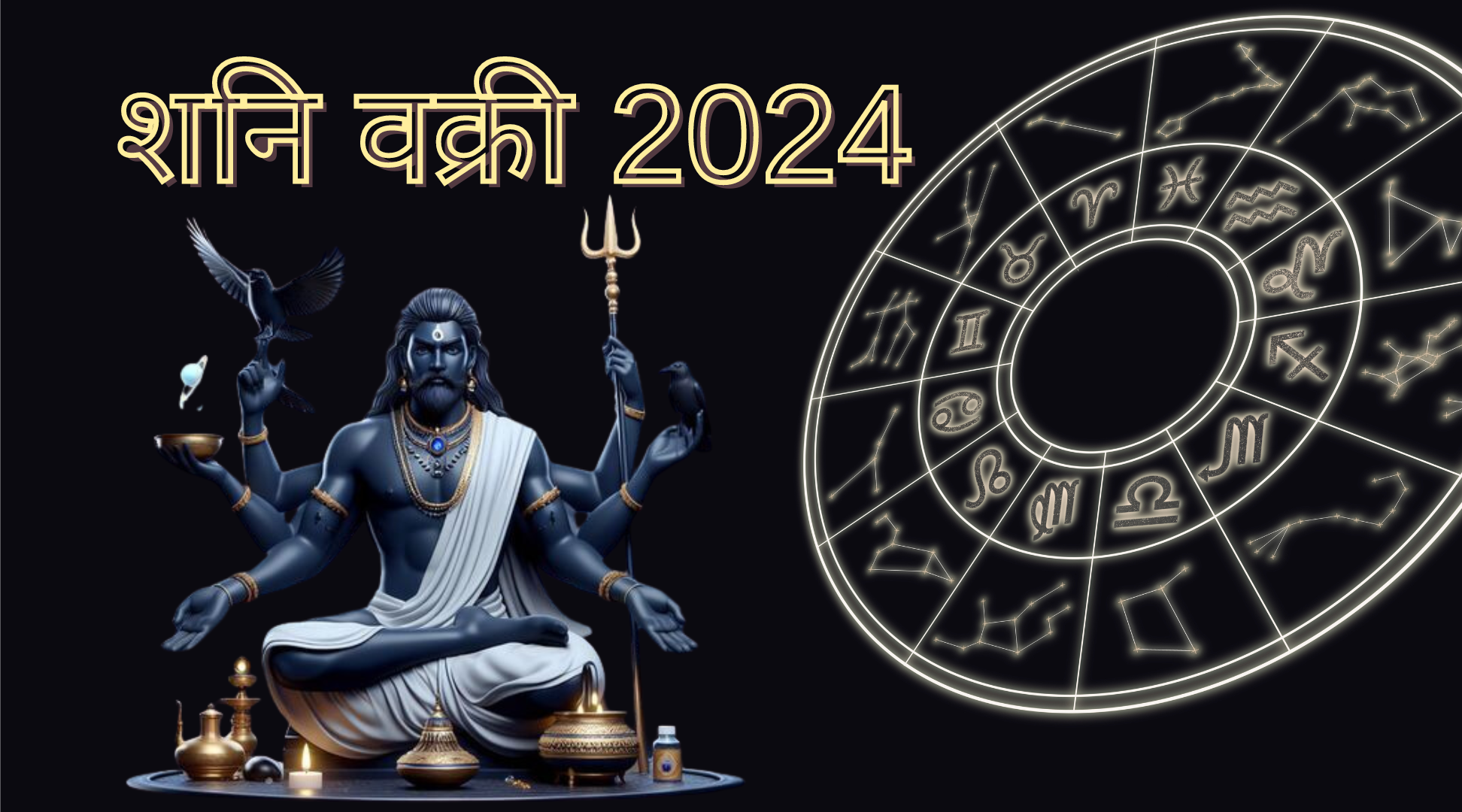 Astrobysadhak-शनि वक्री 2024