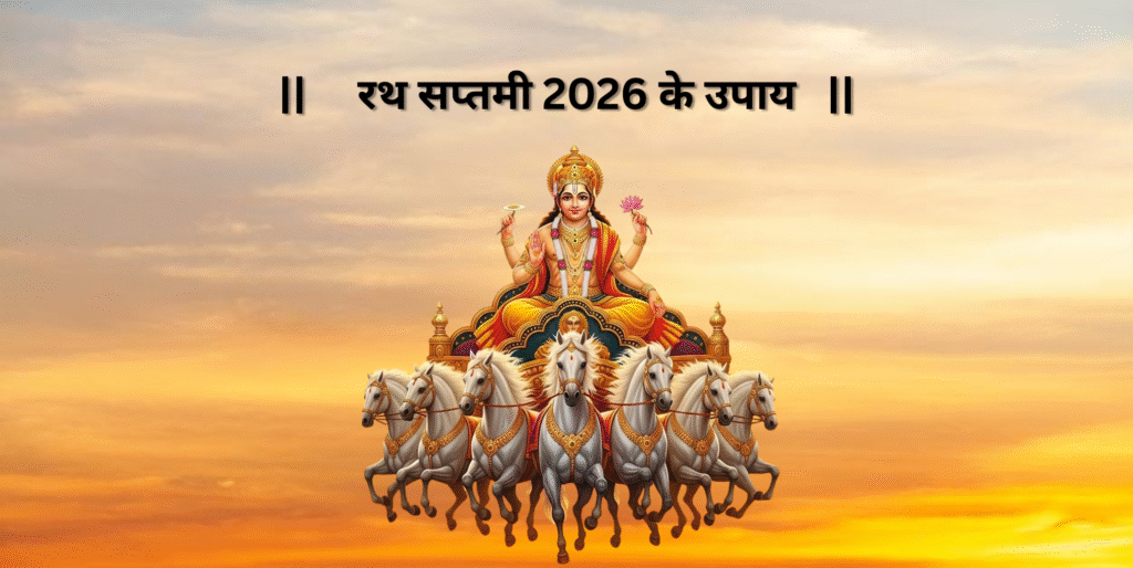 रथ सप्तमी 2026 के उपाय